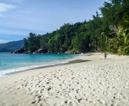 Nádherná pláž Anse Soleil