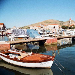Trogir - dovolenka v Chorvátsku, loďka