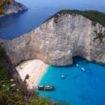 Navagio Beach, Zakynthos, Grécko