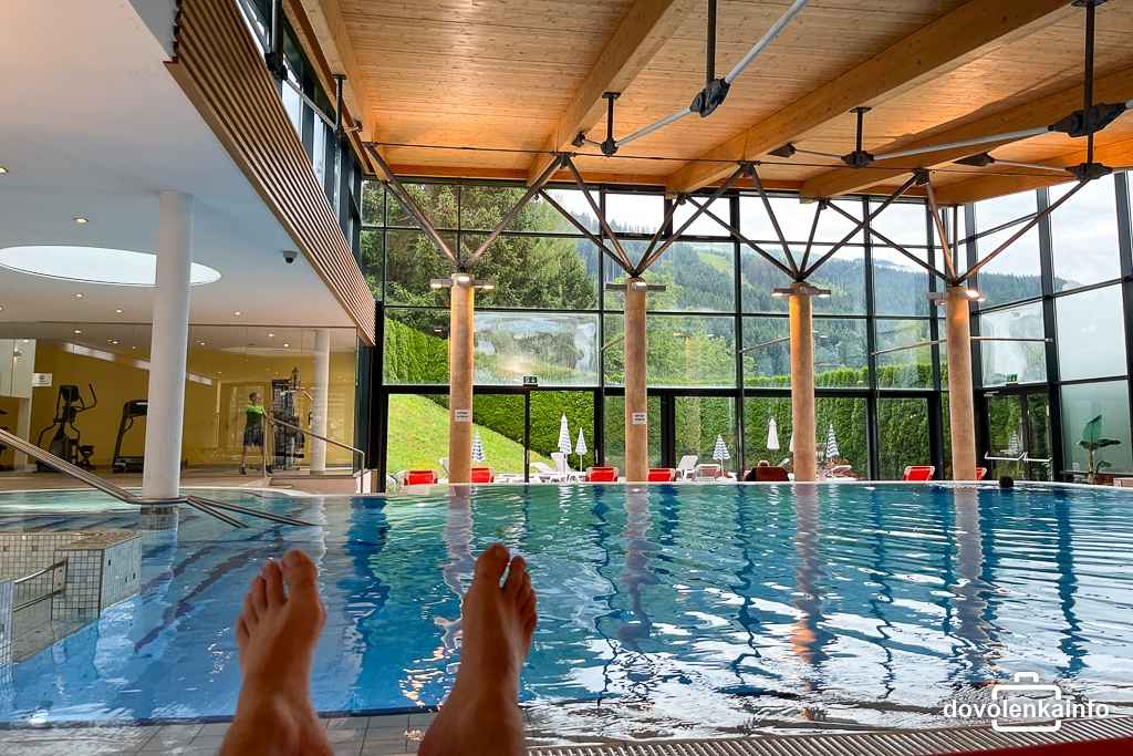Wellness počas dovolenky v kempe Schwarzsee pri Kitzbüheli.