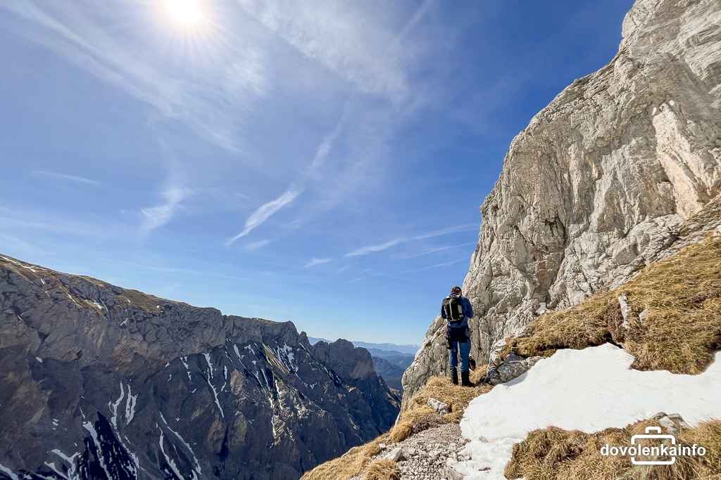 Začiatok G'hackte Route.