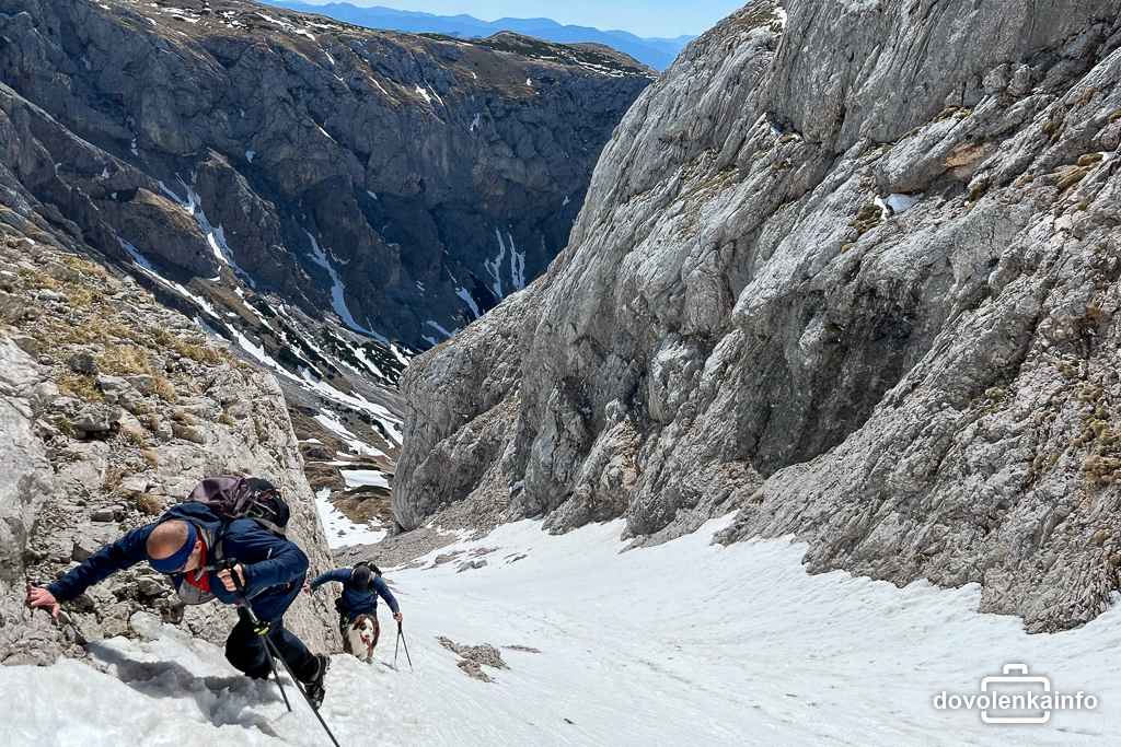 Krása G'hackte Route láka mnohých turistov, ktorý smerujú na vrchol Hochschwabu.