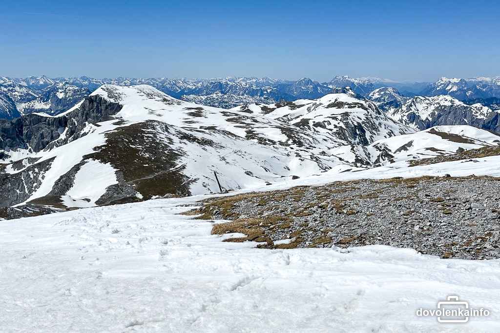 Výhľady z Hochschwabu.