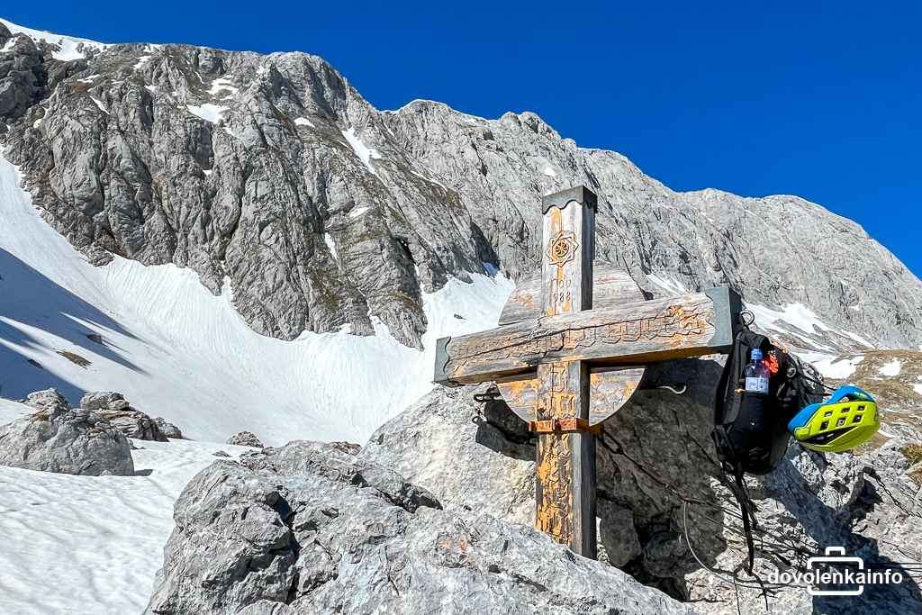 Vogauer Kreuz pod Hochschwabom.