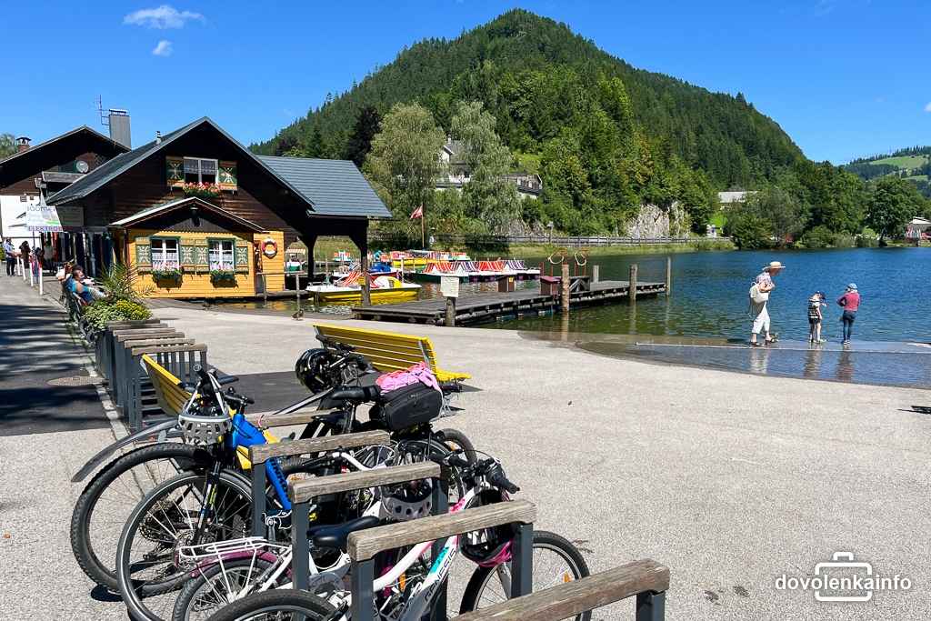 Širšia oblasť Lunzer See praje cykloturistike.