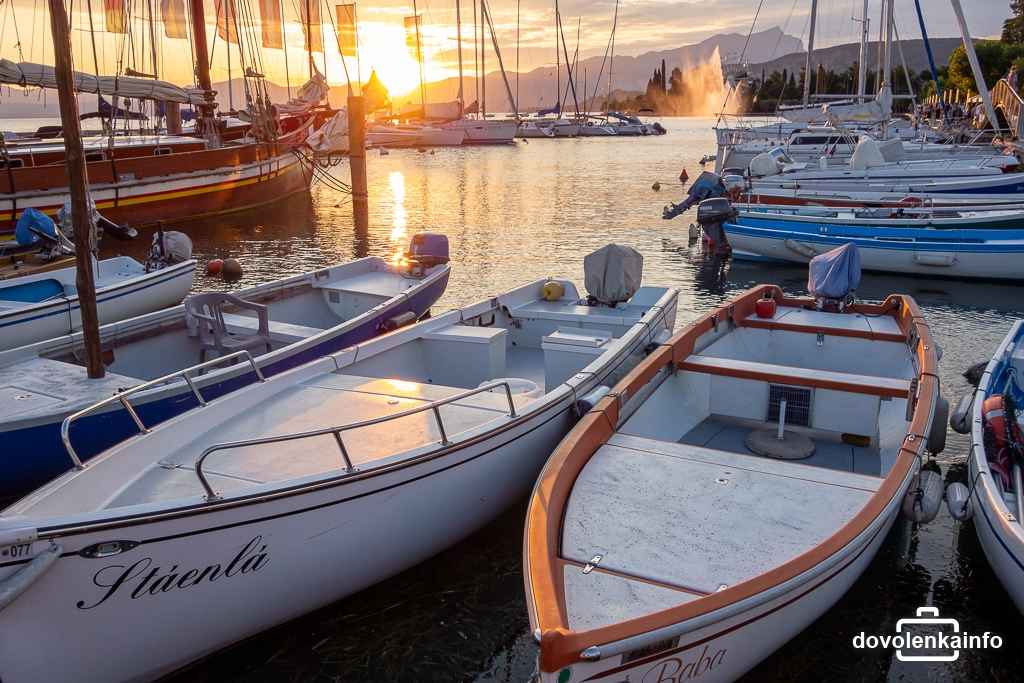 Jachting je pevnou súčasťou jazera Lago di Garda.