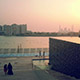 Západ slnka v Abu Dhabi