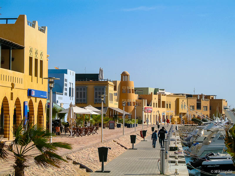 Dovolenkové letovisko El Gouna