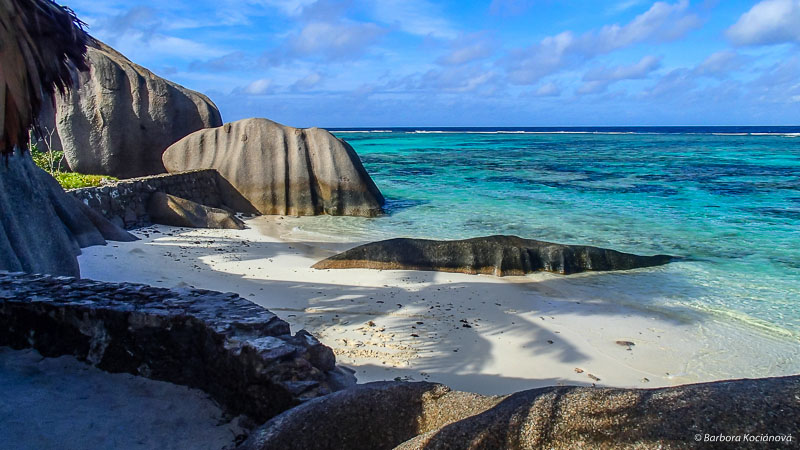 Pláž Anse Source d'Argent - ostrov La Digue