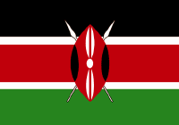 Keňa - vlajka